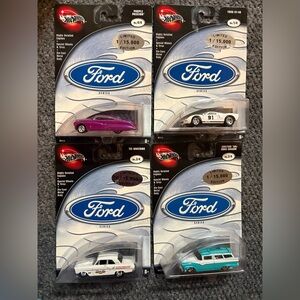 Hot Wheels Ford Series Die-Cast Toy Cars